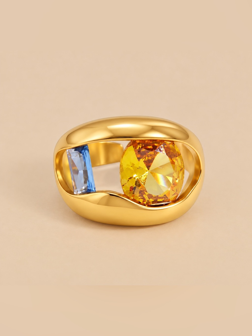Gemstone ring D206